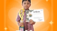 Congratulation FABIAN 1st Winner of Lomba Matematika (Erlina Production)