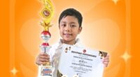 Congratulation FABIAN 1st Winner of Olimpiade Matematika tingkat TK (Sirius Management)