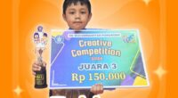 Congratulation FABIAN 3rd Winner of Lomba Berhitung Asyik (SD Muhammadiyah Ponorogo)