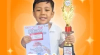 Congratulation FABIAN Peraih 1st Winner of Olimpiade Matemetika Kategori TK (Kids Story Management)
