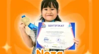 Congratulation NOZA 1st Winner of Lomba Berenang 25 meter (Dom Tirto Fun Swimming Competition)